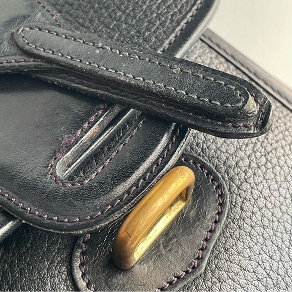 Dooney & Bourke AWL leather Pocket Binoculars mini Equestrian crossbody Bag P124 - Picture 8 of 16